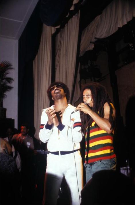 Stevie Wonder & Bob Marley